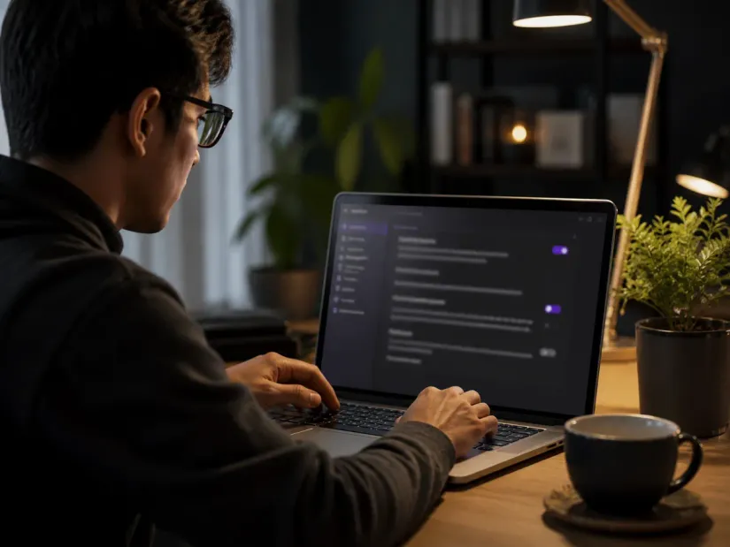 individual adjusting Tor Browser privacy settings